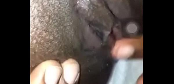  Fat nigga eating pussy